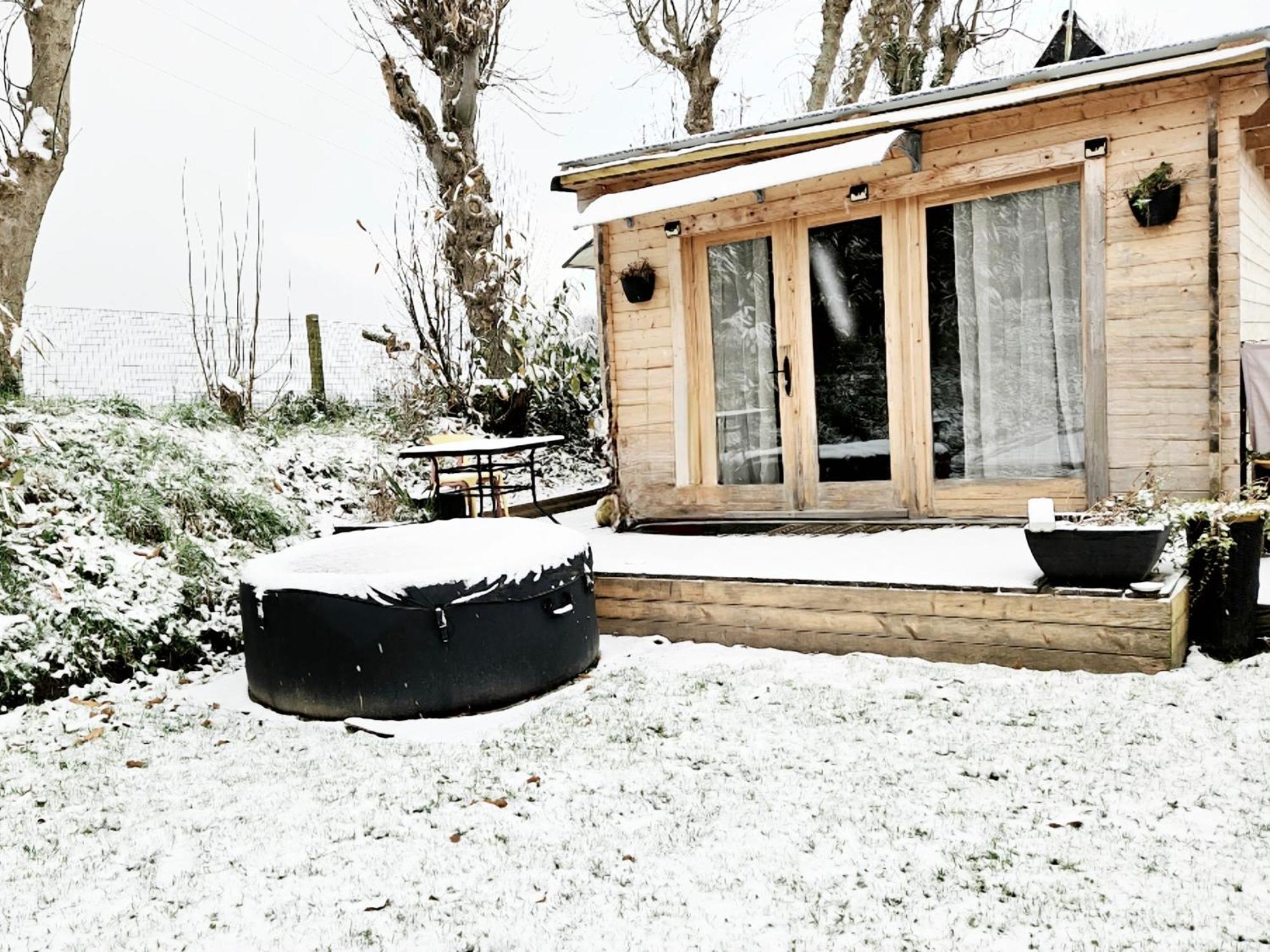 Chalet Studio 5kms Etretat Villainville Eksteriør billede